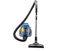 Amazon Basics Aspirapolvere Potente Senza Sacco, con Bocchetta per Polvere e Fessure, Nero e Blu