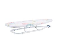 Amazon Basics Asse da stiro da tavolo 77 x 29 cm Bianco Floreale