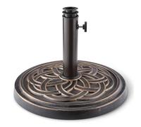 Amazon Basics - Base per ombrellone da Giardino Regolabile, Confezione da 1, Nero