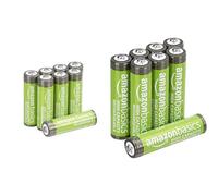Amazon Basics - Batterie AA ricaricabili + Amazon Basics - Batterie AAA ricaricabili