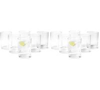Amazon Basics Bicchieri, Set di 12 Pezzi, 325ml, Lavabili in Lavastoviglie