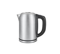 Amazon Basics Bollitore in acciaio inox con display digitale, sistema di controllo Strix, funzione di mantenimento del calore e controllo della temperatura, 1.7 l (spina europea), Argento