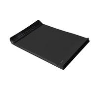 Amazon Basics, Buste per spedizione, in polietilene, autosigillanti, colore nero, 25,4 x 33 cm, confezione da 100
