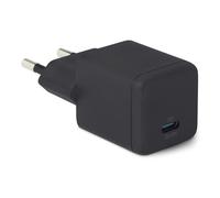 Amazon Basics Caricabatterie da Parete Nano GaN USB-C con Ricarica Rapida, 20W a 1 Porta PD 3.1 per Tablet e Smartphone, Nero