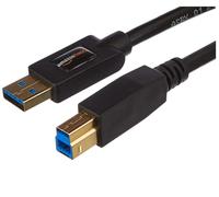 Amazon Basics Cavo 3.0 USB-A maschio a USB-B maschio, 1.8 m, Nero