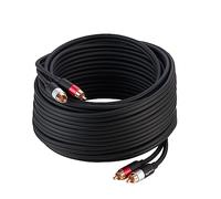 Amazon Basics Cavo audio RCA da 2 maschio a 2 maschio, 10 m, nero