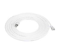 Amazon Basics Cavo di rete Ethernet patch Cat7 ad alta velocità gigabit con connettori RJ45, bianco, 6,1 m