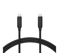 Amazon Basics Cavo di ricarica da USB-C a USB-C 4, 40 Gbps, video 8K, 240 W, cert. USB-IF, compatibile con Thunderbolt 4/3, per iPhone 16/15, iPad, Samsung Galaxy, tablet, laptop, 1 m, nero