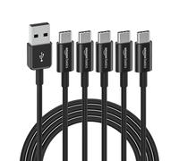 Amazon Basics Cavo di ricarica rapida da USB C a USB A 2.0 velocità 480 Mbps