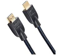 Amazon Basics Cavo HDMI a HDMI intrecciato, 1.8 m, Nero