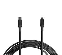 Amazon Basics, Cavo USB-2.0 da tipo C a Lightning (certificato MFi), 3 m, nero