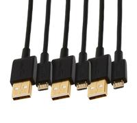 Amazon Basics Cavo USB 2.0 da USB-A maschio a Micro USB (Confezione da 3), 0.9 m, Nero