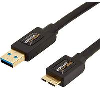 Amazon Basics - Cavo USB 3.0, da tipo USB-A maschio a Micro USB, 1.8 m, Nero