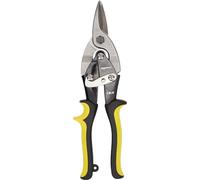 Amazon Basics Cesoia per Lamiera Taglio Dritto, Forbici per Lamiera, Cesoie Aviation, Lame Cr-V, Blocco Sicurezza, Taglia Lamiera fino a 1,2 mm Acciaio & 0,8 mm Inox, per Alluminio e Fai da Te