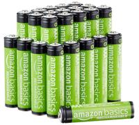 Amazon Basics confezione da 24 batterie AAA NiMH Performance ricaricabili, 800 mAh, 1,2 V, ricaricabili fino a 1000 volte, precaricate