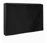 Amazon Basics, Copertura impermeabile per TV da esterno, per 52 - 55 pollici TV a schermo piatto, 131,3 x 13,7 x 78,7 cm, Nera