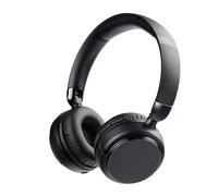 Amazon Basics Cuffie Over-Ear Wireless Bluetooth 5.1, Fino a 35 Ore di Autonomia, Leggere, Regolabili, Ideali per Viaggi, Ufficio, Cellulare e PC, Colore Nero