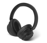 Amazon Basics Cuffie Over-Ear Wireless Bluetooth 5.3 con Cancellazione Attiva del Rumore Ibrida, 35 Ore di Riproduzione con ANC Attivato, 45 Ore con ANC Disattivato, 3 Modalità Musicali, Nero