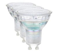 Amazon Basics Faretto professionale a LED GU10 da 3,7 W (equivalenti a 35W), bianco freddo, Dimmerabile (confezione da 18 pezzi)