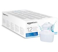 Amazon Basics Filtri per acqua confezione da 12 adatto e compatibile con tutte