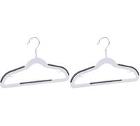 Amazon Basics Grucce in plastica per bambini, Bianco, confezione da 60
