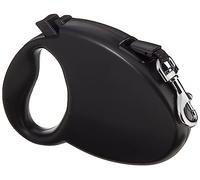 Amazon Basics Guinzaglio retrattile per cani, lunghezza estensibile 5 m, taglia M (fino a 50 kg), nero