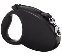 Amazon Basics Guinzaglio retrattile per cani, lunghezza estensibile 7,5 m, taglia L (fino a 50 kg), nero
