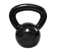 Amazon Basics Kettlebell in ghisa, 10 kg, Nero