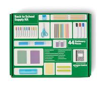 Amazon Basics Kit per il rientro a scuola, 44 unità, Multicolore