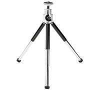 Amazon Basics - Mini Treppiede Leggero 19cm, Estensibile, Compatibile con Dispositivi di Piccole Dimensioni (Supporto per Telefono e Telecomando non Inclusi), Nero