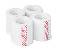 Amazon Basics - Nastro con Finitura Opaca, Nastro Invisibile, 1,9cm x 25,4m, Confezione da 12, Trasparente