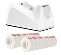Amazon Basics - Nastro tecnico per riparazioni a finitura opaca con dispenser, nastri di ricarica da 19 mm x 33 m - Confezione da 16 pezzi