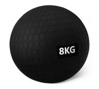 Amazon Basics, Palle mediche/slam ball per esercizi, 8 kg, Nero