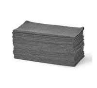 Amazon Basics - Panni per la Pulizia in Microfibra, 30.5cm x 30.5cm, Grigio, Confezione da 24, per Auto, Camion, Barche, Asciugatura Senza Aloni e Lucidatura