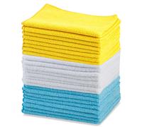 Amazon Basics Panno per la pulizia microfibra (confezione da 24 unità)