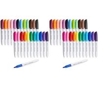 Amazon Basics Pennarelli indelebili, confezione da 48 pezzi, Colori assortiti
