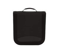 Amazon Basics Porta 128 CD/DVD in nylon, colore: Nero