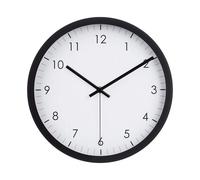 Amazon Basics Rotondo Orologio da parete classico silenzioso a batteria facile