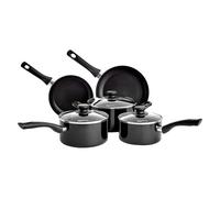 Amazon Basics - set di pentole in ceramica antiaderente a induzione, 5 pezzi