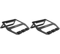 Amazon Basics Supporto richiudibile in alluminio per PC portatili con display fino a 33 cm (13"), Nero (Confezione da 2)