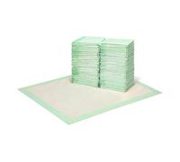 Amazon Basics Tappetini Igienici in Bambù Antiperdita per Cani e Cuccioli, Formato Regular/Standard, Confezione da 50, Dimensioni 71.3cm x 86.5cm