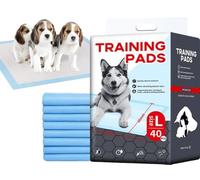 Amazon Basics Tappetini per l'addestramento di Cani e Cuccioli,40pcs Tappetini Igienici per Cani,Tappetini Monouso per l'Addestramento dei Cuccioli,Tappetini Igienici per Cani Multiuso