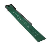 Amazon Basics Tappetino Da Putting Con Ritorno Automatico Della Palla - Tappetino Da Allenamento Per Golf Con Guide di Allineamento, Green Da Allenamento Indoor E Outdoor, 277cm x 36,5cm, Verde