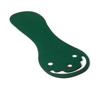 Amazon Basics Tappetino Da Putting Sagomato - Green Da Allenamento Per Golf A 3 Buche Con Bunker, Superficie Da Allenamento Indoor E Outdoor, 270cm x 86,1cm, Verde