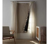 Amazon Basics Tenda oscurante portatile per finestra, con ventose, 198 x 127 cm, confezione da 1, beige