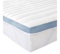 Amazon Basics Topper Singolo 90 x 200 cm in Memory Foam 5 cm Coprimaterasso con