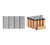 Amazon BasicsAmazonbasics Batterie Alcaline Aa 1.5 Volt, Performance, Confezione Da 20 (L’Aspetto Potrebbe Variare Dall’Immagine) & Aaa Industrial Alkaline Batteries (Pack Of 40)