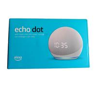 Amazon Echo Dot 4ª Gen Smart Speaker Con Orologio LED Display Bianco NEU OVP
