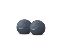 Amazon Echo Dot Max (ultimo modello) - Altoparlante Alexa con audio avvolgente, Hub Casa Intelligente integrato, Grafite, con Accesso Anticipato ad Alex Confezione da 2)