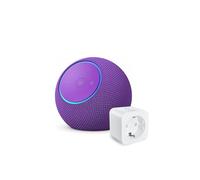 Amazon Echo Dot Max (ultimo modello) | Ametista + WiZ Presa intelligente, compatibile con Alexa - Kit di base per Casa Intelligente